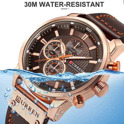 Top Brand Luxury Chronograph Quartz Watch Men Sports Watches Military Army Male Wrist Watch