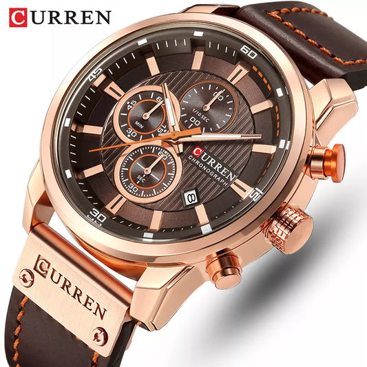 Top Brand Luxury Chronograph Quartz Watch Men Sports Watches Military Army Male Wrist Watch